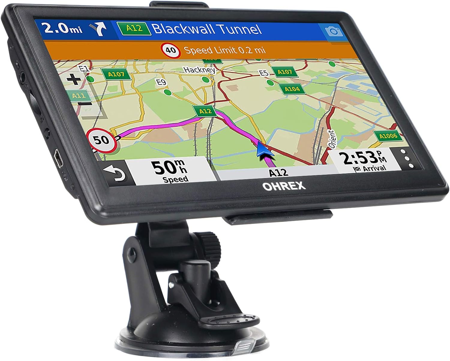 N700 GPS Navigation for Car Truck RV, GPS Navigator